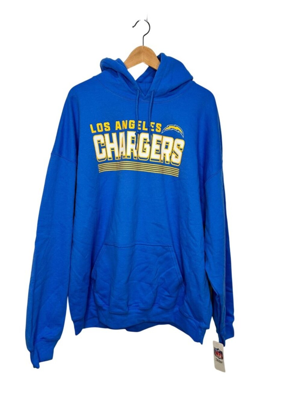 NWT Los Angeles Chargers Blue NFL Hoodie 2XL New With Tags